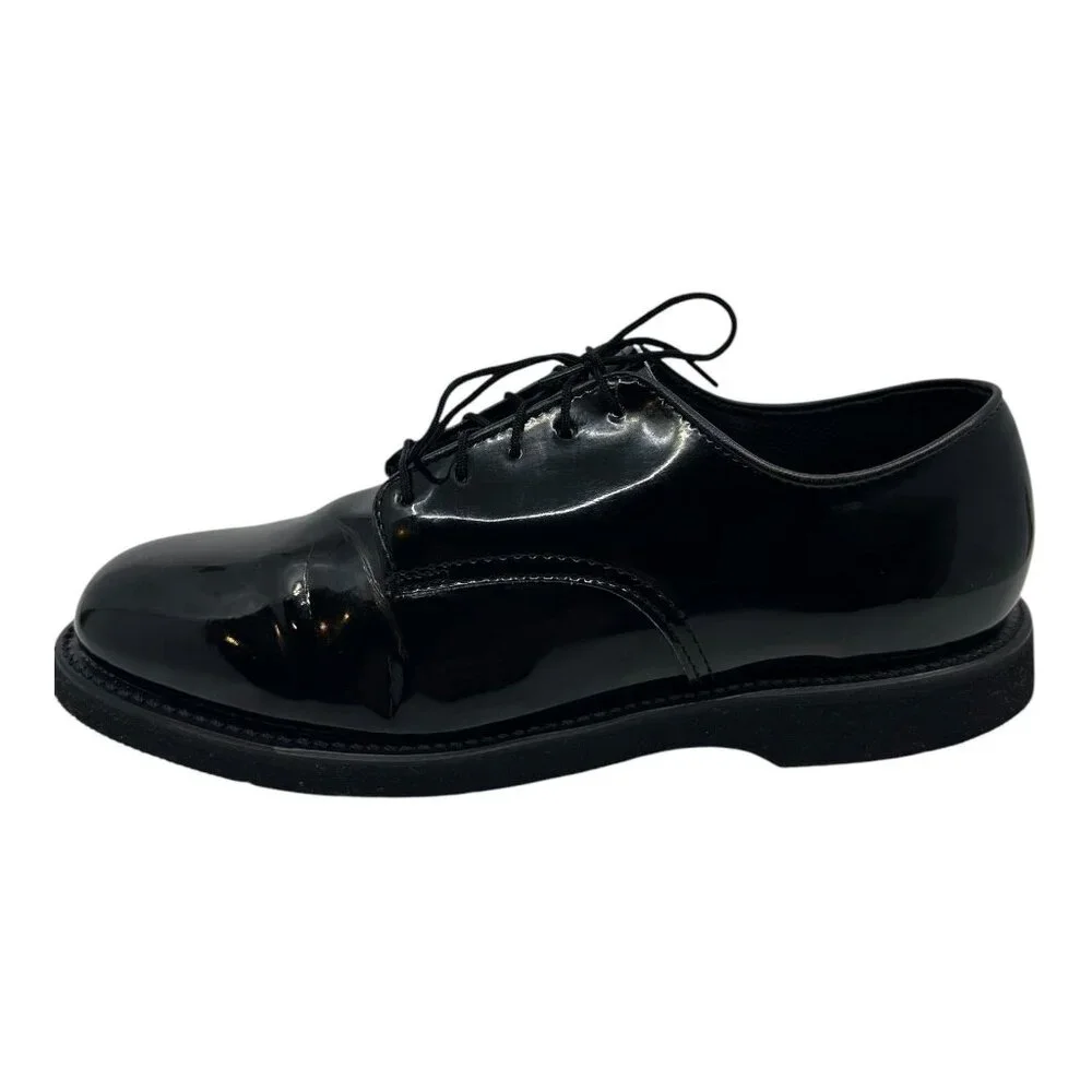 Thorogood Men's‎ Black Poromeric Oxford Work Shoes Size 9.5W Shelf Pulls/Returns